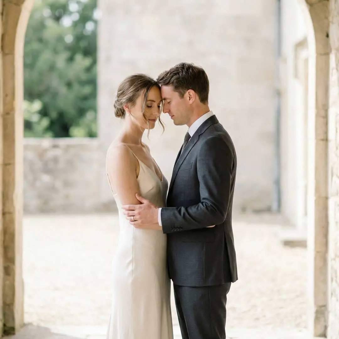 Romantic moment