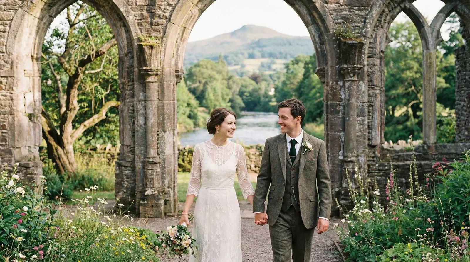 Example image: a couple, Monmouthshire