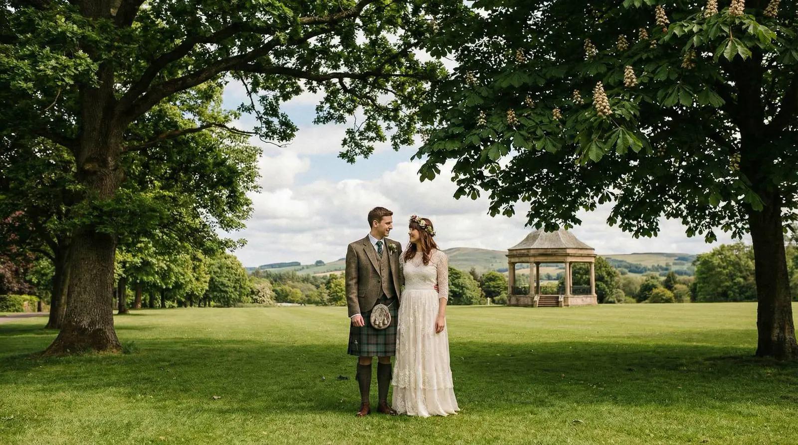 Example image: a couple, Bathgate