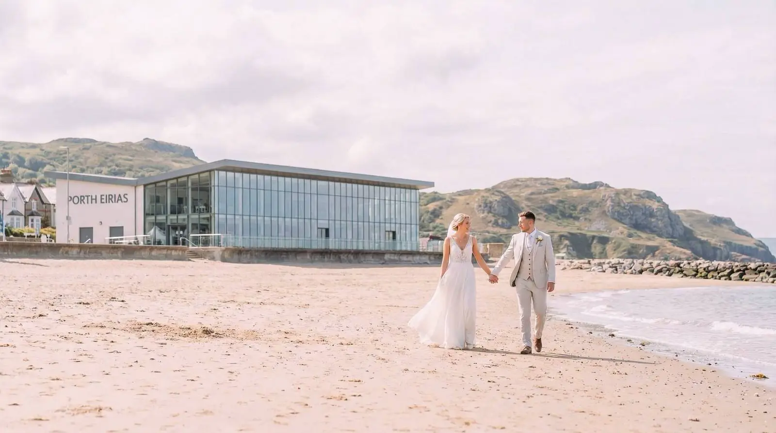 Example image: a couple, Colwyn Bay