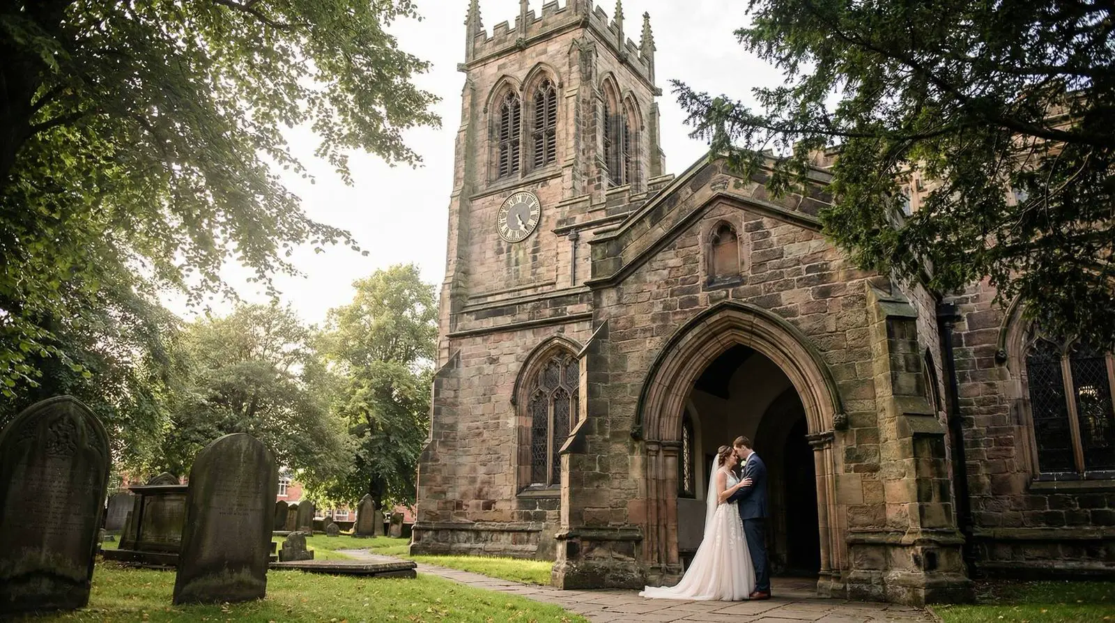 Example image: a couple, Staffordshire