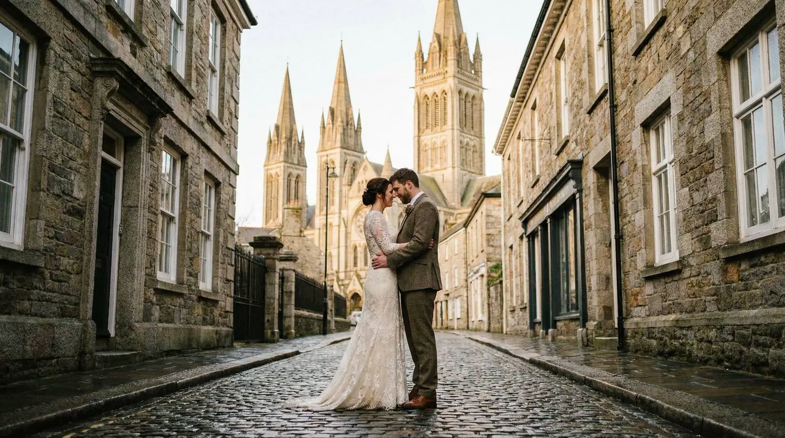 Example image: a couple, Cornwall